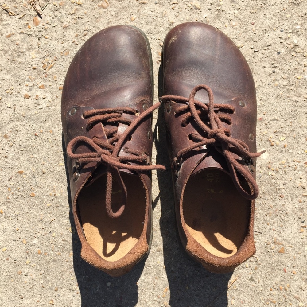 Birkenstock leather shoe sandal